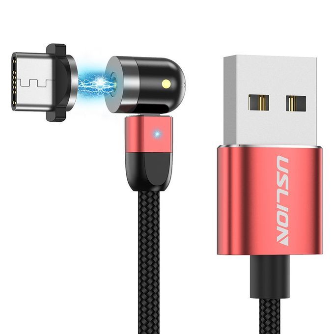 Magneti  Data  Able Magneti  Su Tion Magnet  Harger  Able  Harging  Able For IPhone For Android Type- -red.5M Line+type-c