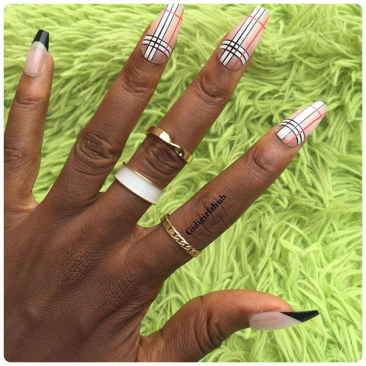 3pcs White Enamel Round Metal Adjustable Gold Ring Set