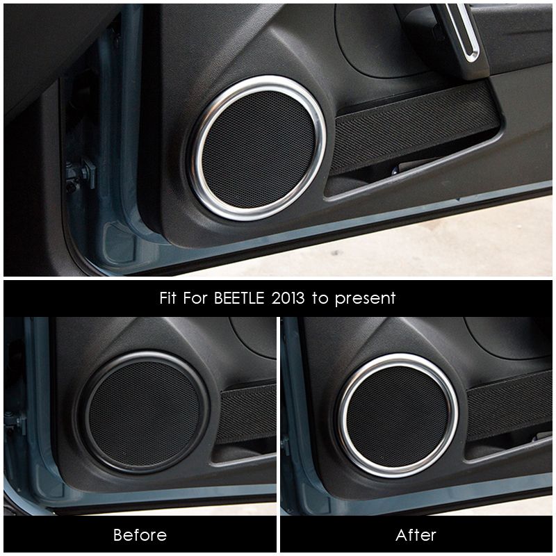 Fit For Volkswagen Beetle To Present Speaker Trim Car Rings