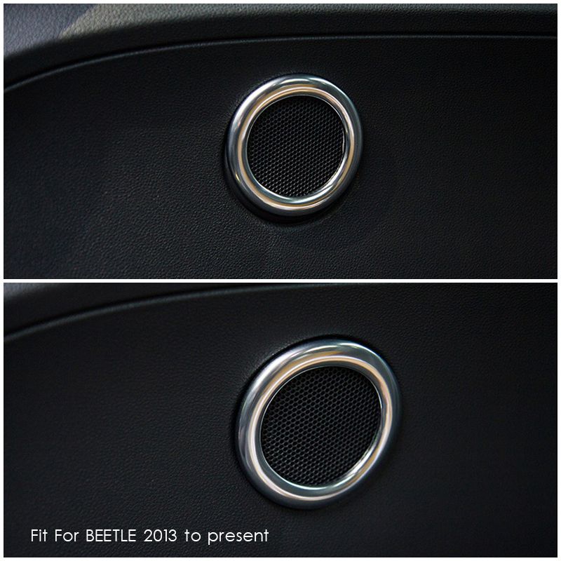 Fit For Volkswagen Beetle To Present Speaker Trim Car Rings