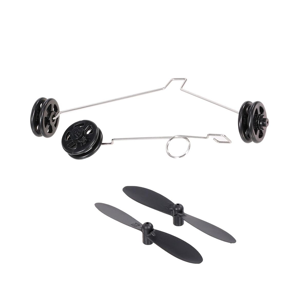 2pcs Propeller and 2PCS Landing Gear for Wltoys XK A200 F-16B RC Airplane