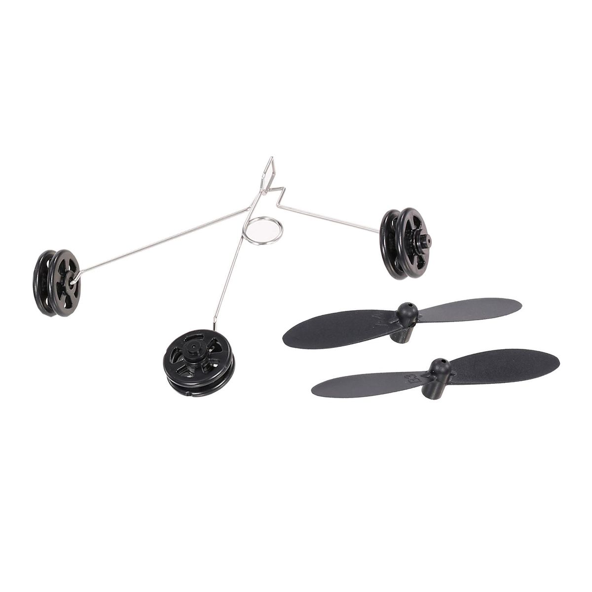 2pcs Propeller and 2PCS Landing Gear for Wltoys XK A200 F-16B RC Airplane