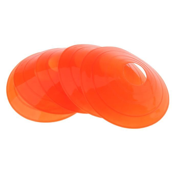 5 Pcs Inline Roller Skating Disc Cones Boundary Marker Agility Orange