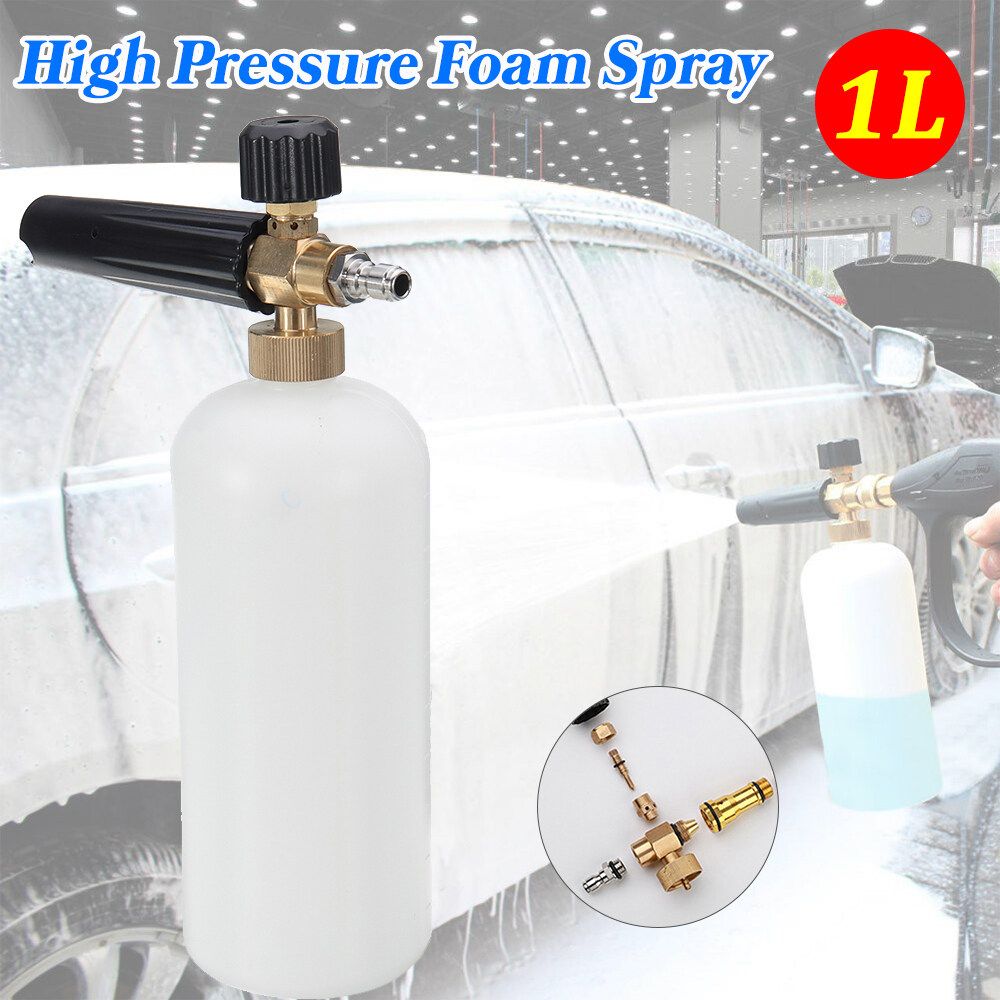1000ml Professional Universal High Foam Spray Foam Washer Tool Car Wash Soap Lance Snow Nozzle Spray Jet Bottle