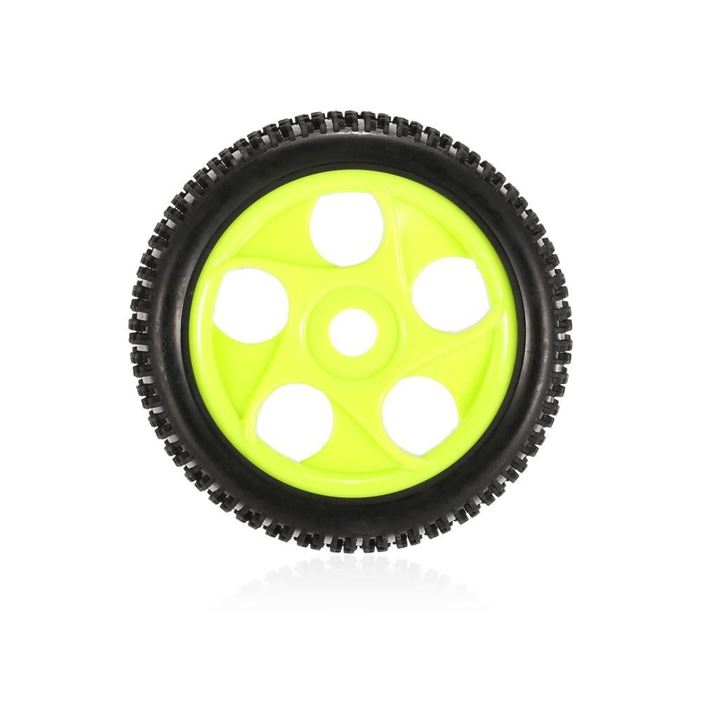 4pcs 112mm Rubber Tires 17mm Hub Hex Wheel Rim for 1/8 RC Crawler Buggy Off-Road Car Truck