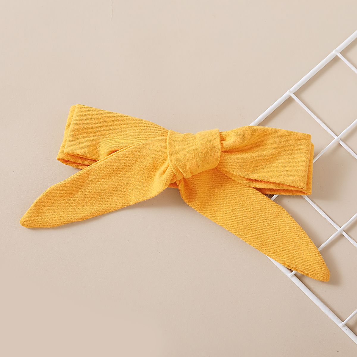 Baby Girls Outfit Short Sleeve Yellow Shirt + Floral Print Shorts + Headband