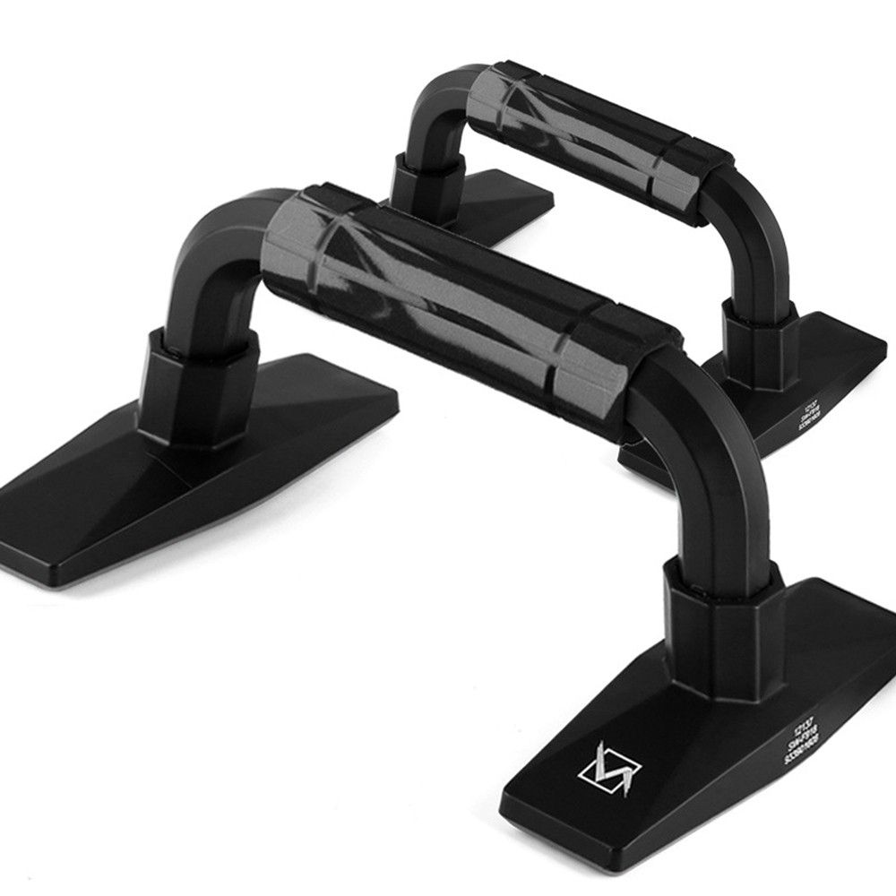 2PCS Push Up Bars Pushup Chest Bar Stand Sports Gym Exercise