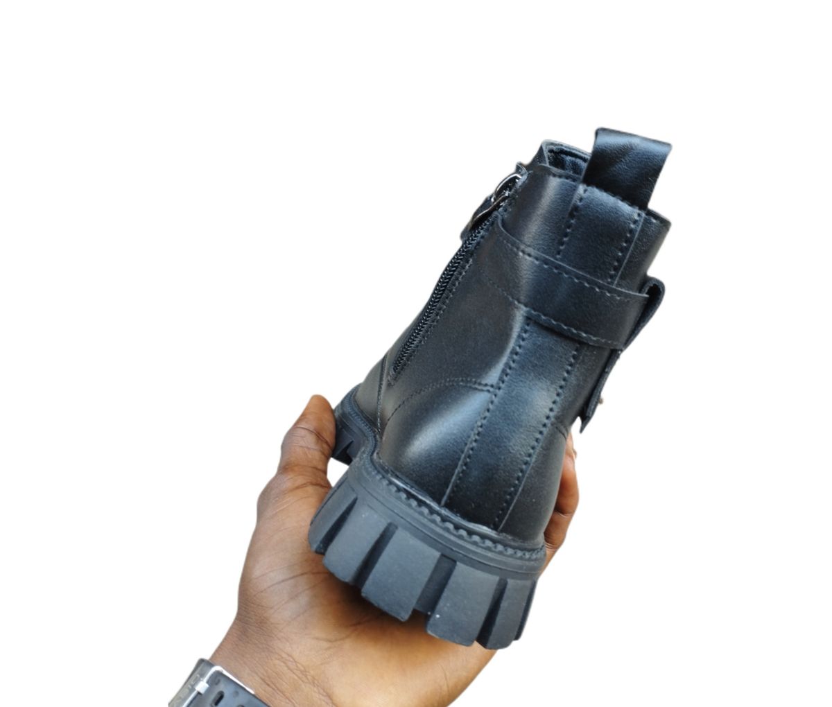 Unisex Children High Quality Boot - Black