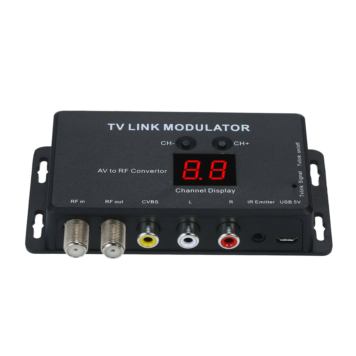 TVLINK Modulator AV To RF Convertor   IR Extender RF
