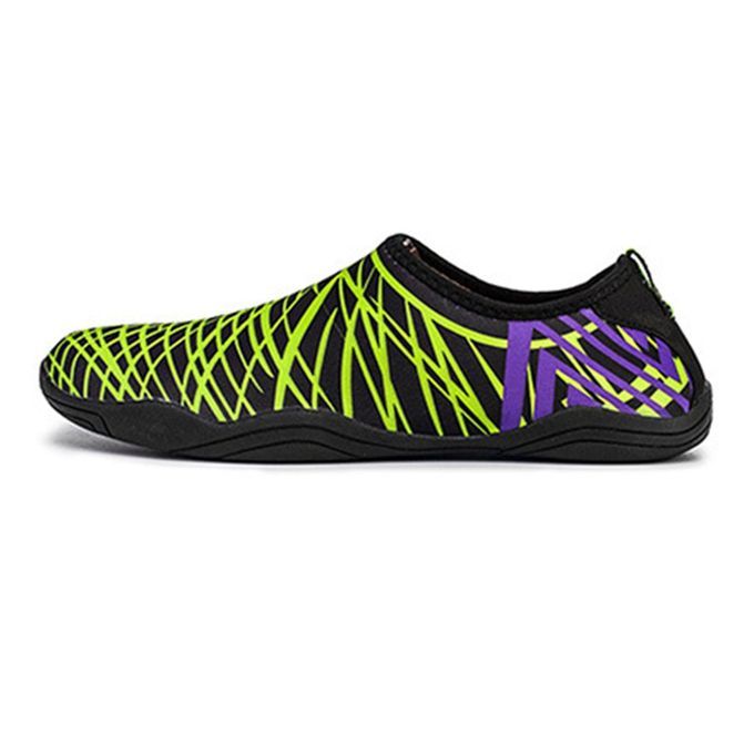 A1 Water Sports Parent-child Slip-on Sandals Swimming Beach Shoes Unisex Green