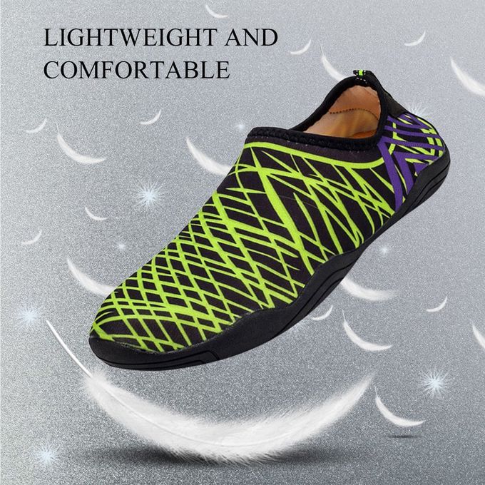 A1 Water Sports Parent-child Slip-on Sandals Swimming Beach Shoes Unisex Green