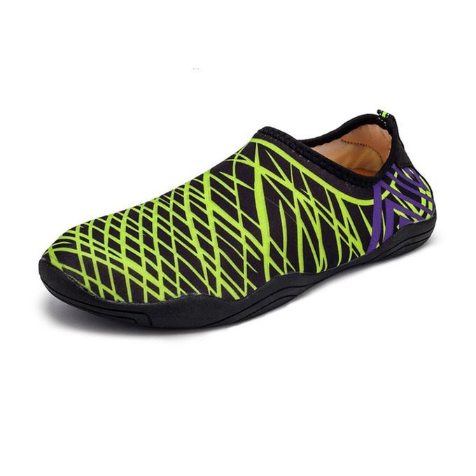A1 Water Sports Parent-child Slip-on Sandals Swimming Beach Shoes Unisex Green