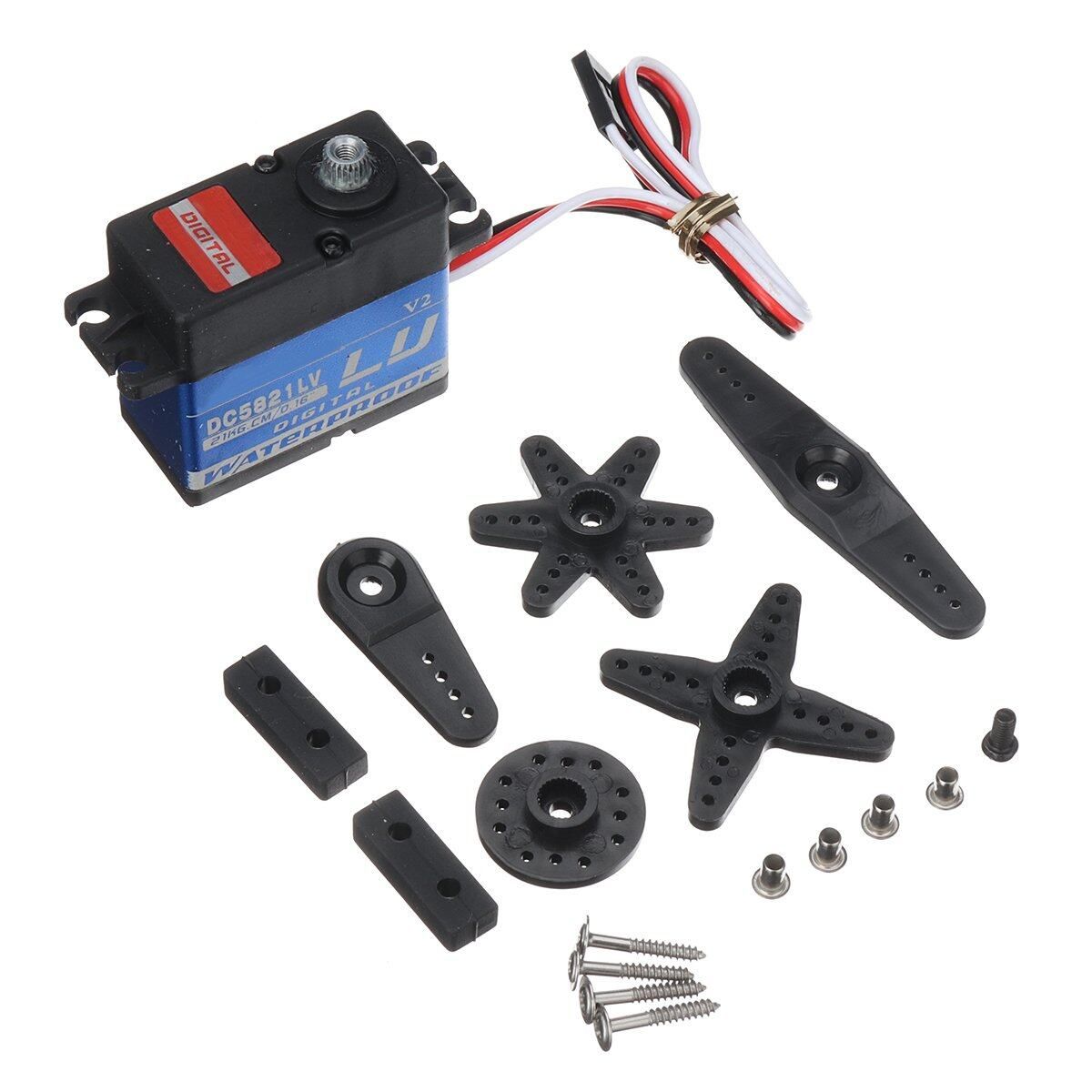 20KG High Torque Digital Servo Metal Gear RC Robot Car Tools