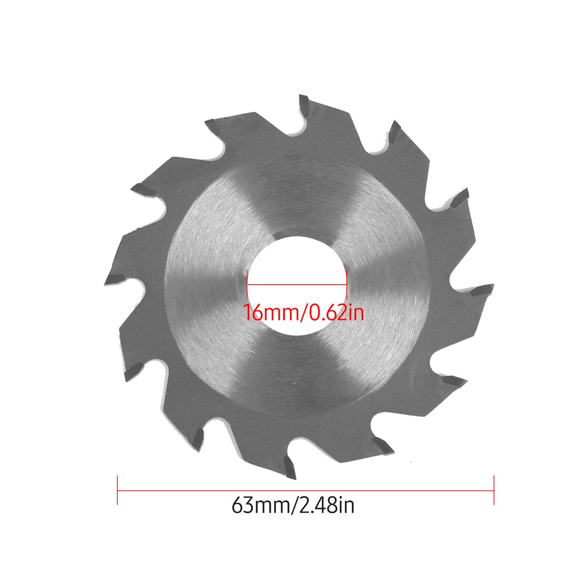 2.5-inch Diameter 63mm Alloy