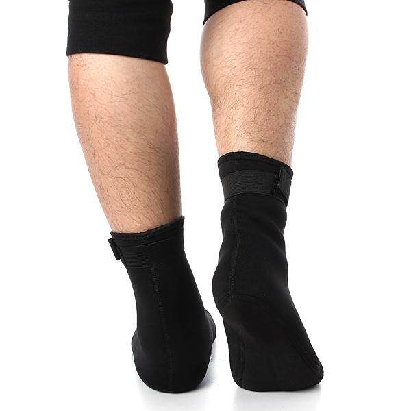 2.5mm Pair Neoprene Surfing Swimming Diving Scuba Water Sports Socks Boot Wet#Black XL Black Xl-42-44