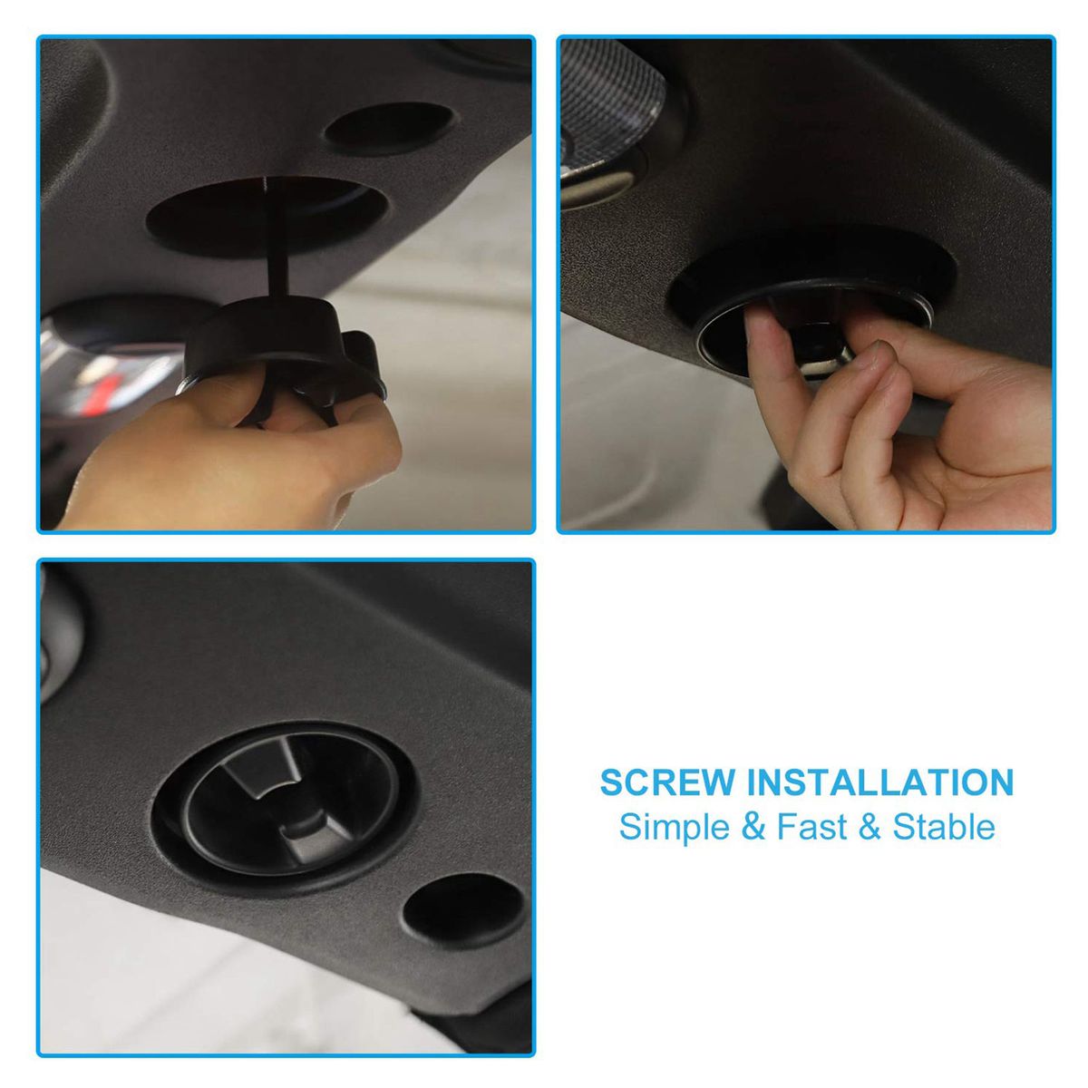 Hard Top Mounting Screw Knob For Jeep Wrangler JK 2dr 2007-2018