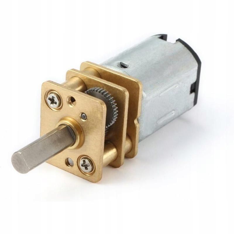 DC 6V 500RPM Micro Speed Reduction Motor Mini Gear Box with 2 Terminals for RC Car Robot Model DIY Engine