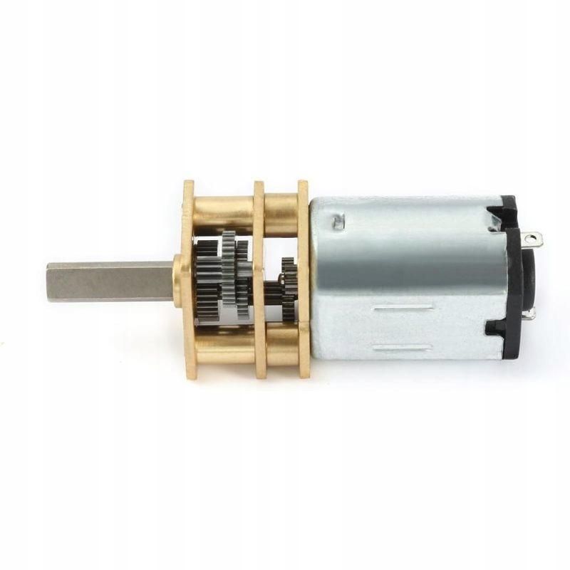 DC 6V 500RPM Micro Speed Reduction Motor Mini Gear Box with 2 Terminals for RC Car Robot Model DIY Engine