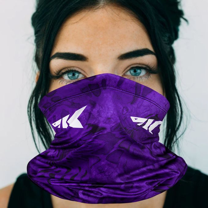 Cycling Face Cover Purple