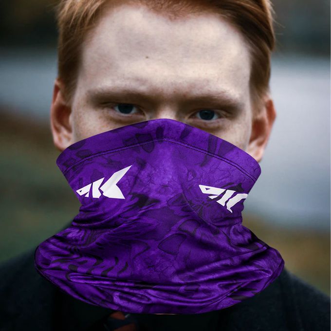Cycling Face Cover Purple