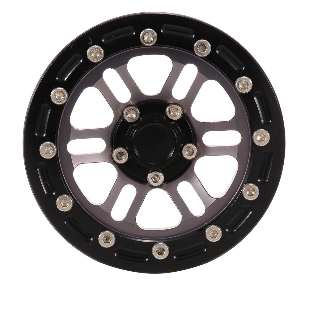 4pcs 1/10  Metal Alloy 1.9" Wheel Rim Beadlock For 1/10