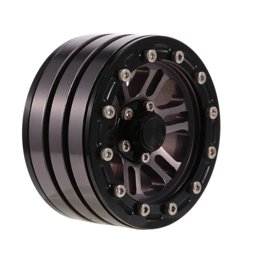 4pcs 1/10  Metal Alloy 1.9" Wheel Rim Beadlock For 1/10