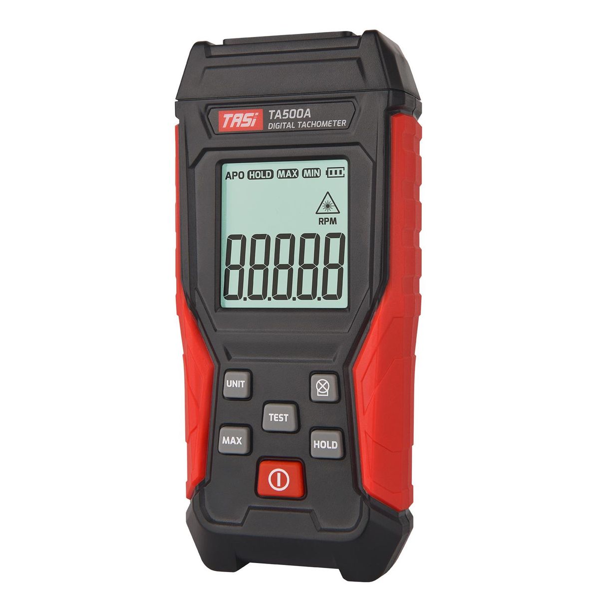 TASI Digital Tachometer Non-Contact Mini RPM Tester Meter LCD Display Handheld Digital Tachometer for Motor Wheels Lathe Car Making