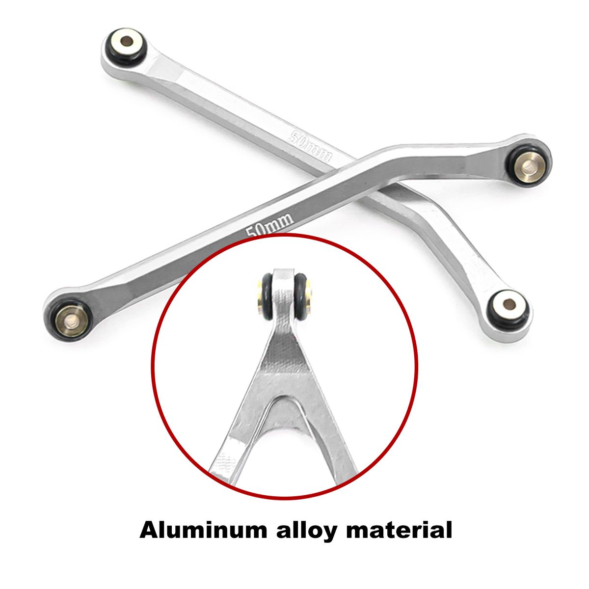 Rc Car High Clearance Chassis Links Sets Aluminum Alloy Rod