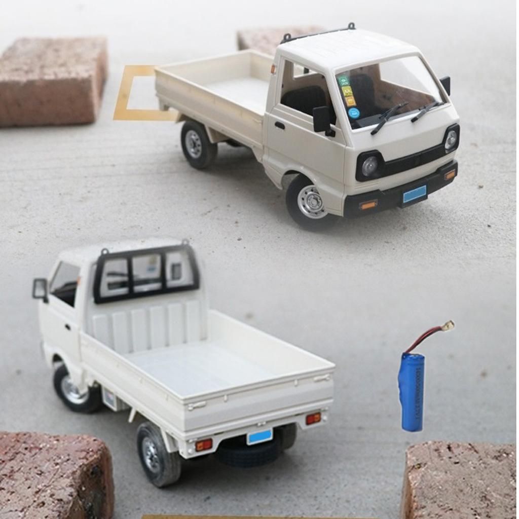 Pack Of 1 WPL D12 Mini RC Truck Car 1:16 Simulation 1 Piece Battery