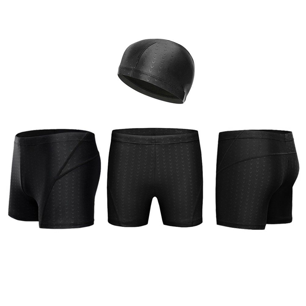 Men Adjustable Drawstring Swim Shorts Board Shorts Swimwear