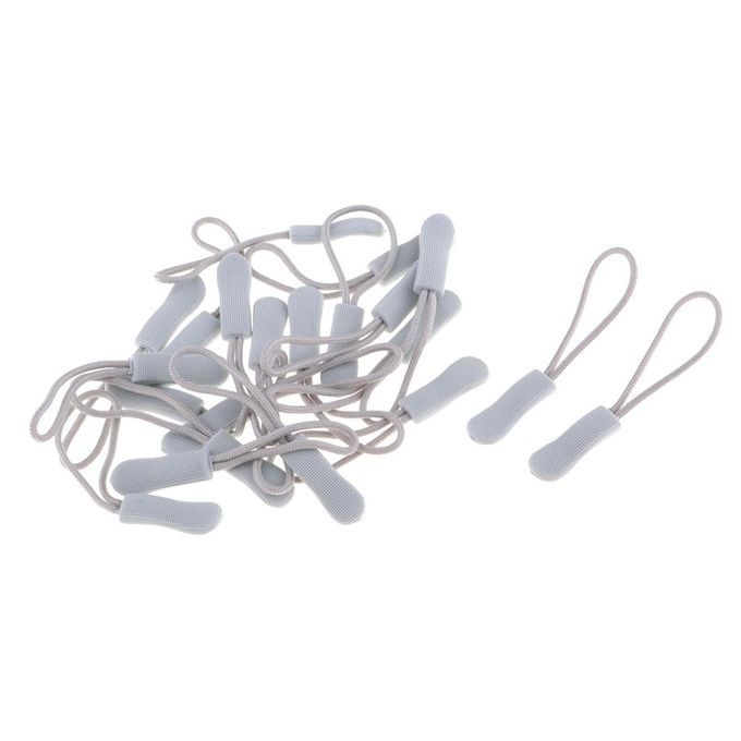 20pcs Zipper Pulls Nylon Cord Zipper Pull Extension Zipper Tag Color 5