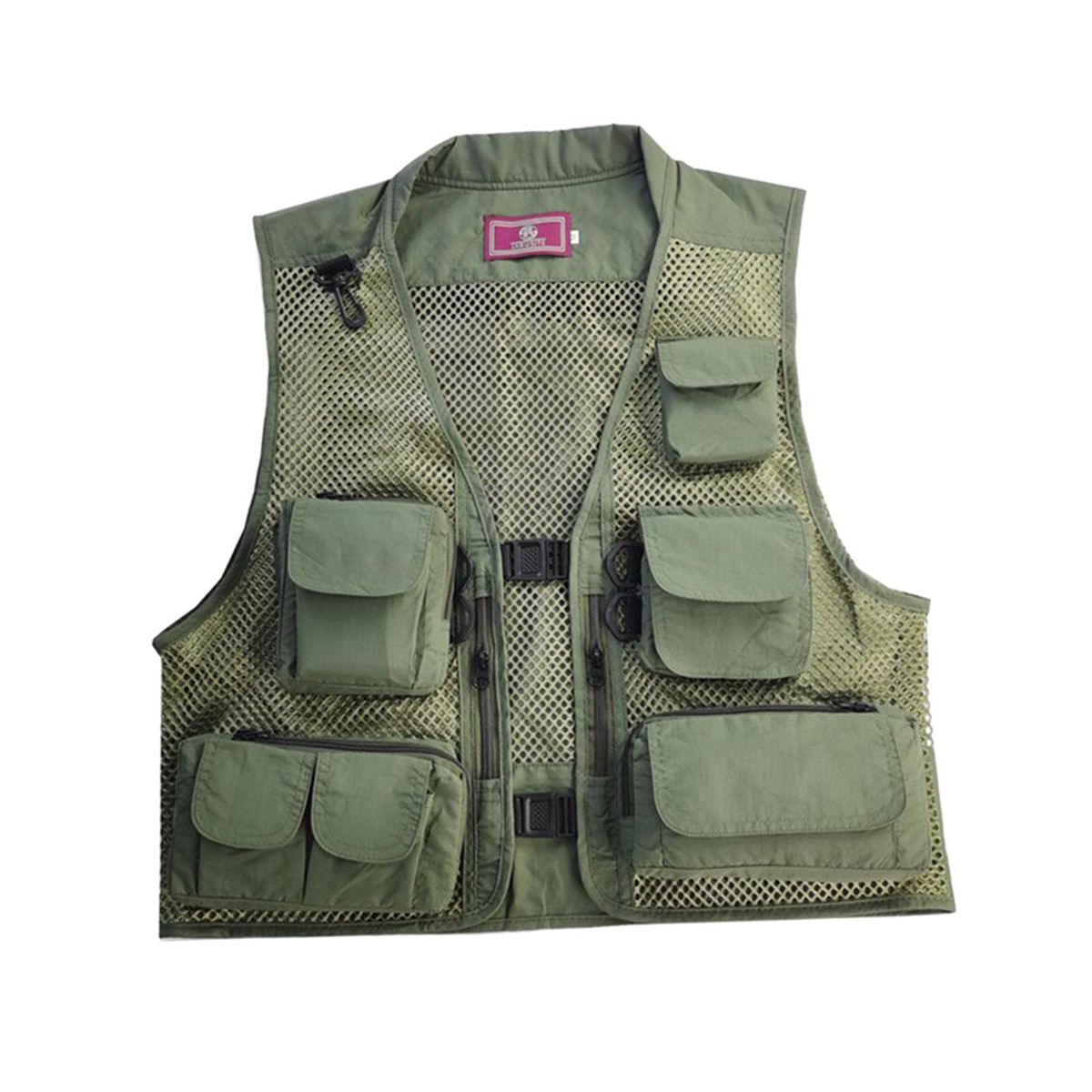 Multifunction Men Fishing Vest With Removable Back
