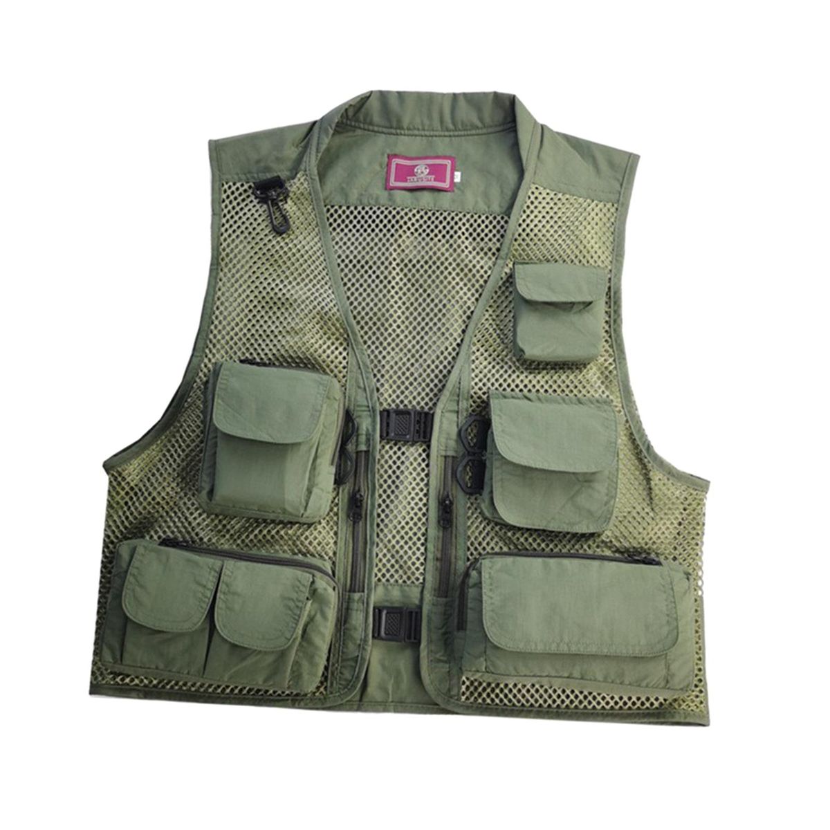 Multifunction Men Fishing Vest With Removable Back