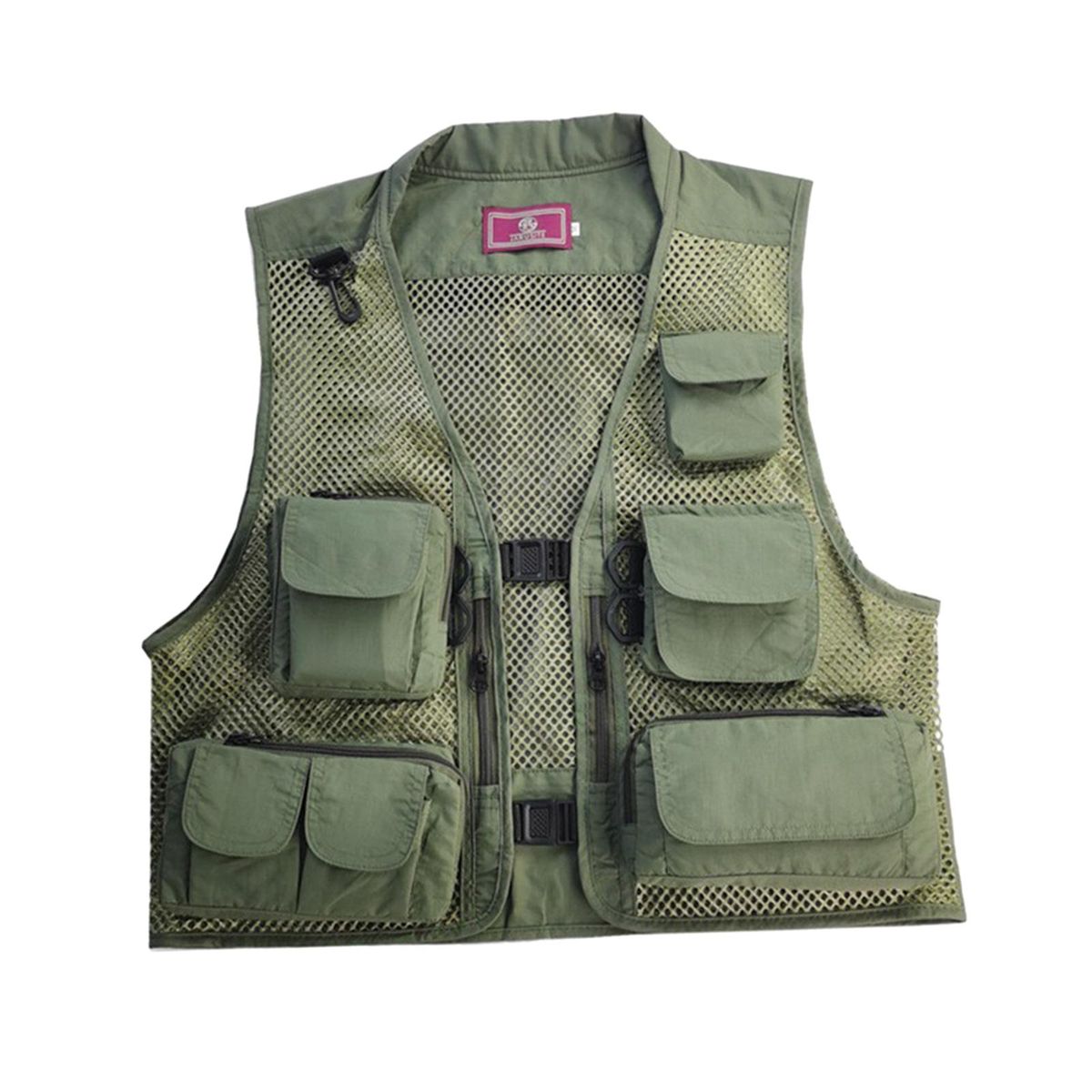Multifunction Men Fishing Vest With Removable Back