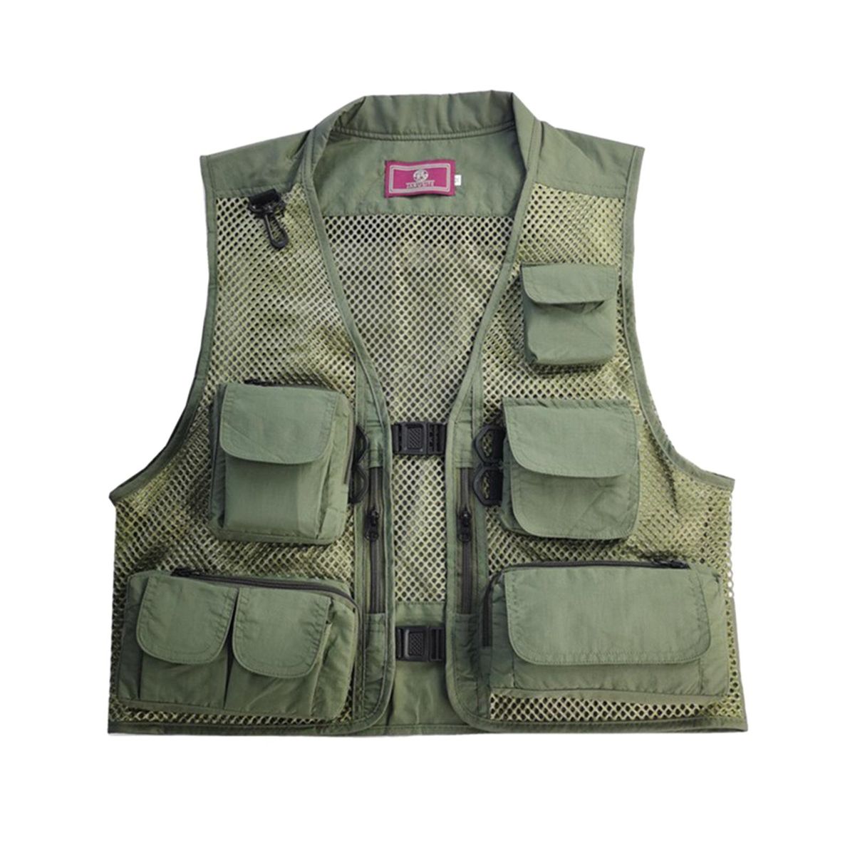 Multifunction Men Fishing Vest With Removable Back