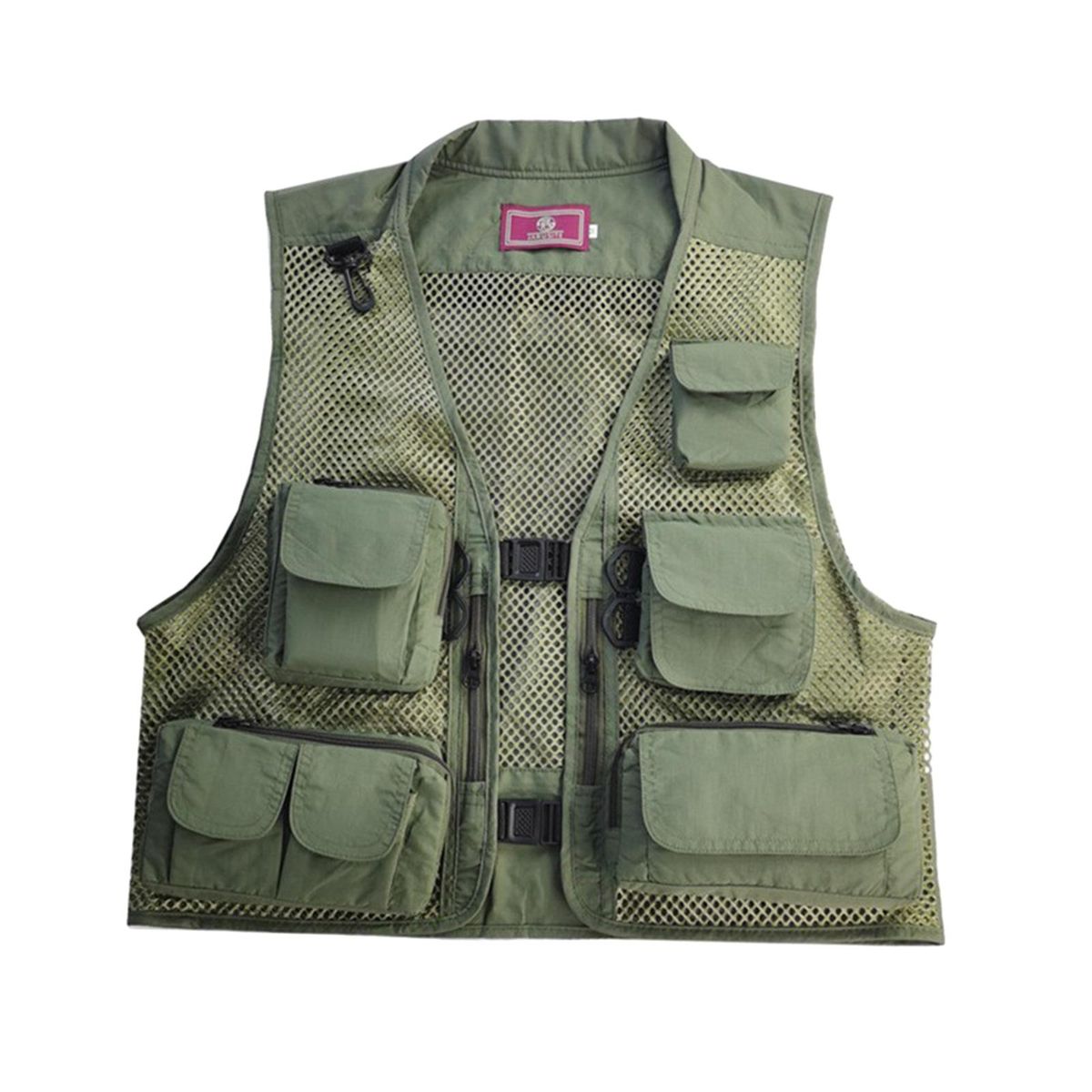 Multifunction Men Fishing Vest With Removable Back
