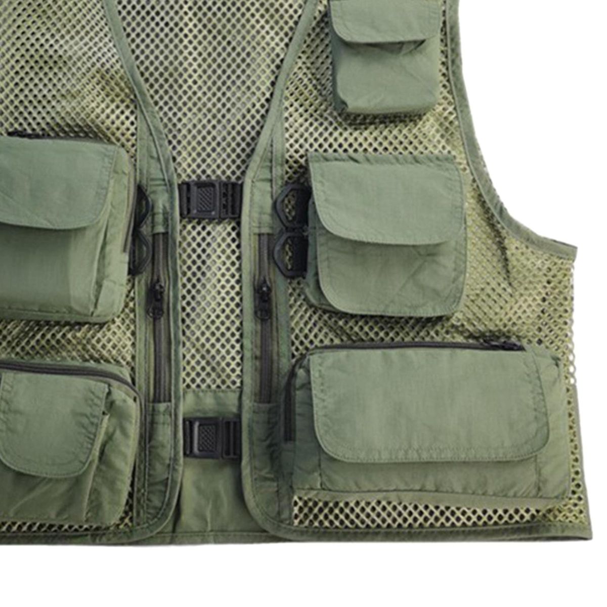 Multifunction Men Fishing Vest With Removable Back