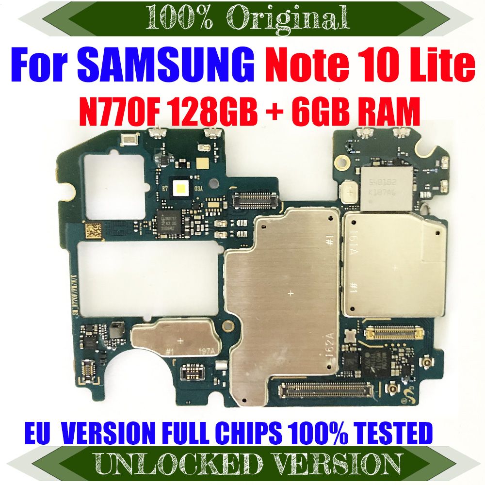 For Samsung Galaxy NOTE 10 LITE N770F Motherboard 6GB RAM