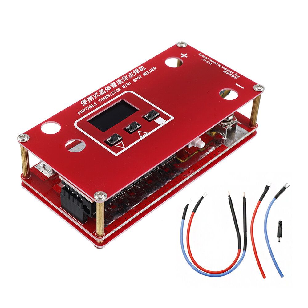 DIY Portable Crystal Valve Mini Spot Welding Machine 18650