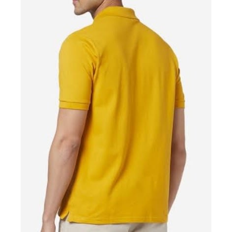 Set Of 2 Short Sleeves Polo Shirts  - Blue And Yellow
