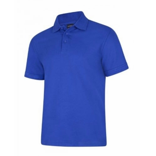 Set Of 2 Short Sleeves Polo Shirts  - Blue And Yellow