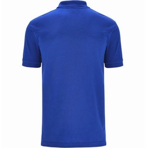 Set Of 2 Short Sleeves Polo Shirts  - Blue And Yellow