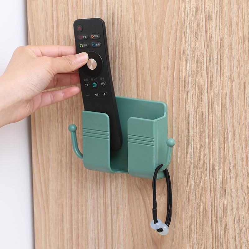 Original Design Wall-Mounted Storage Box, Multi-Function Remote Control, Mobile Phone Charging Storage Box