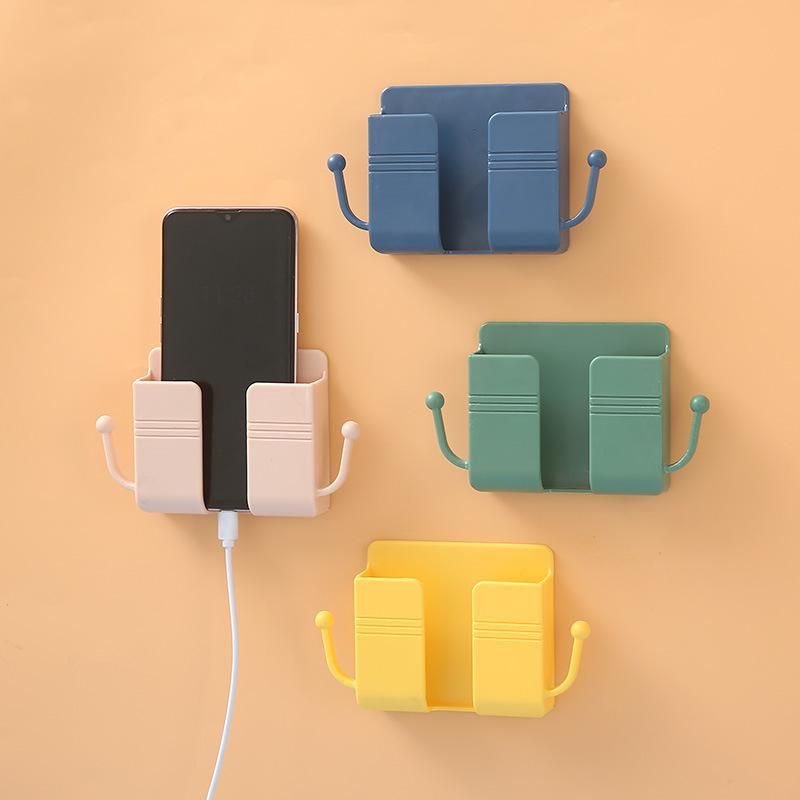 Original Design Wall-Mounted Storage Box, Multi-Function Remote Control, Mobile Phone Charging Storage Box