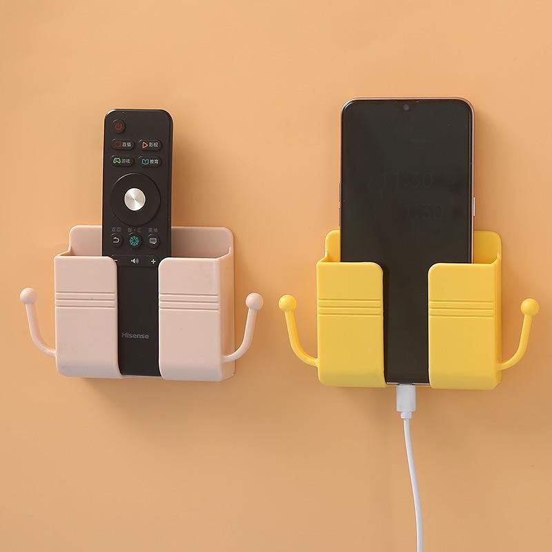 Original Design Wall-Mounted Storage Box, Multi-Function Remote Control, Mobile Phone Charging Storage Box