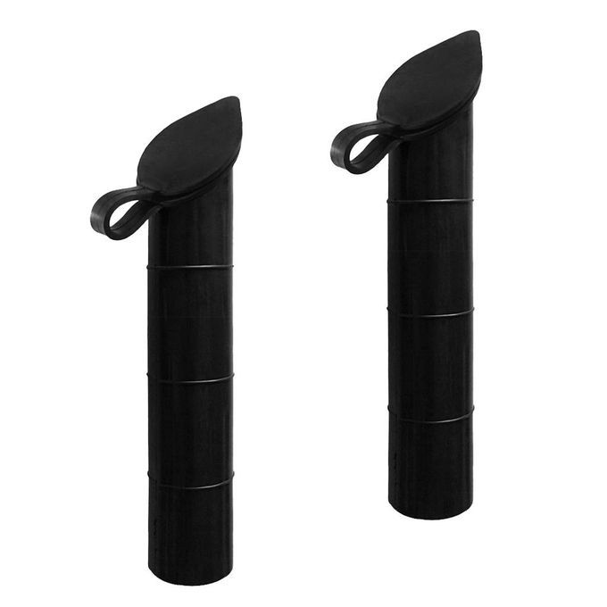 2x 48mm Boat  Rod Holder Bracket Rubber Inner Tube Liner Sleeve