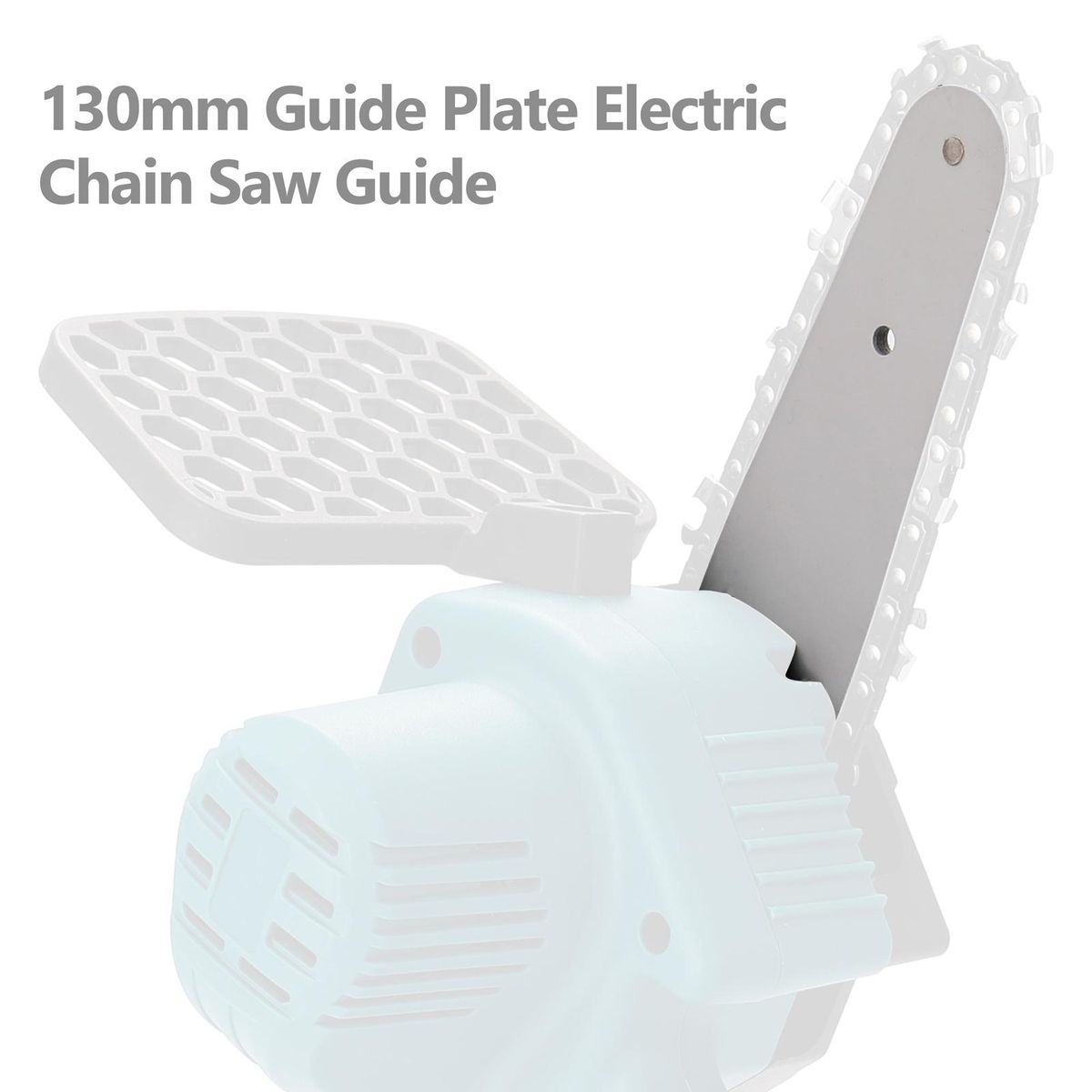 130mm Guide Plate Electric Chain-Saw Guide Plates Chain-Saw Accessory Metal Accessories  Replaceable