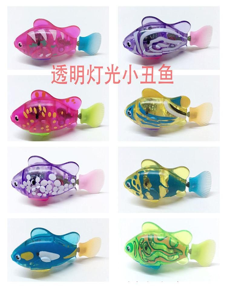 Hot selling electric fish swimming electronic pet fish simulation magical machine induction fish play water bath toy fish pink (without lights)