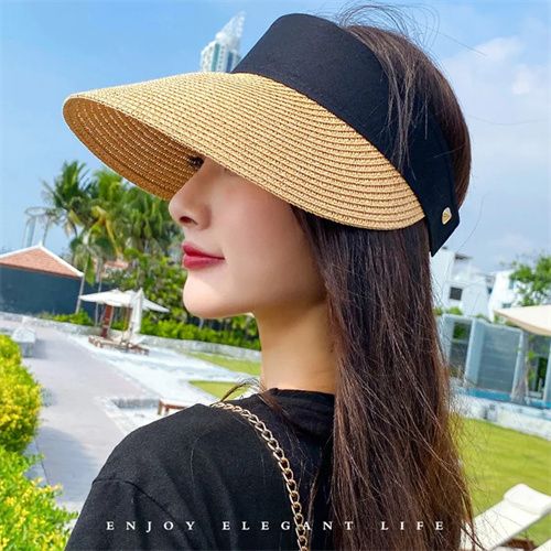 Sunscreen Hat Fashion Straw Hat Duck Tongue Hat Sun Hat