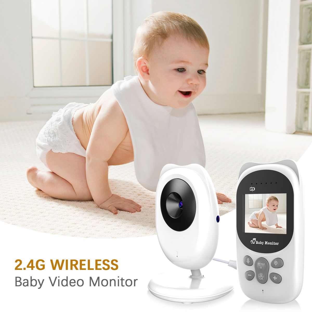 Wireless Baby Monitor Digital Camera Video Monitor For Kids